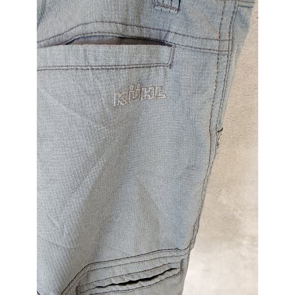 KUHL Men's Size 32 Gray Tech Cargo Shorts RN108845 - Picture 12 of 13